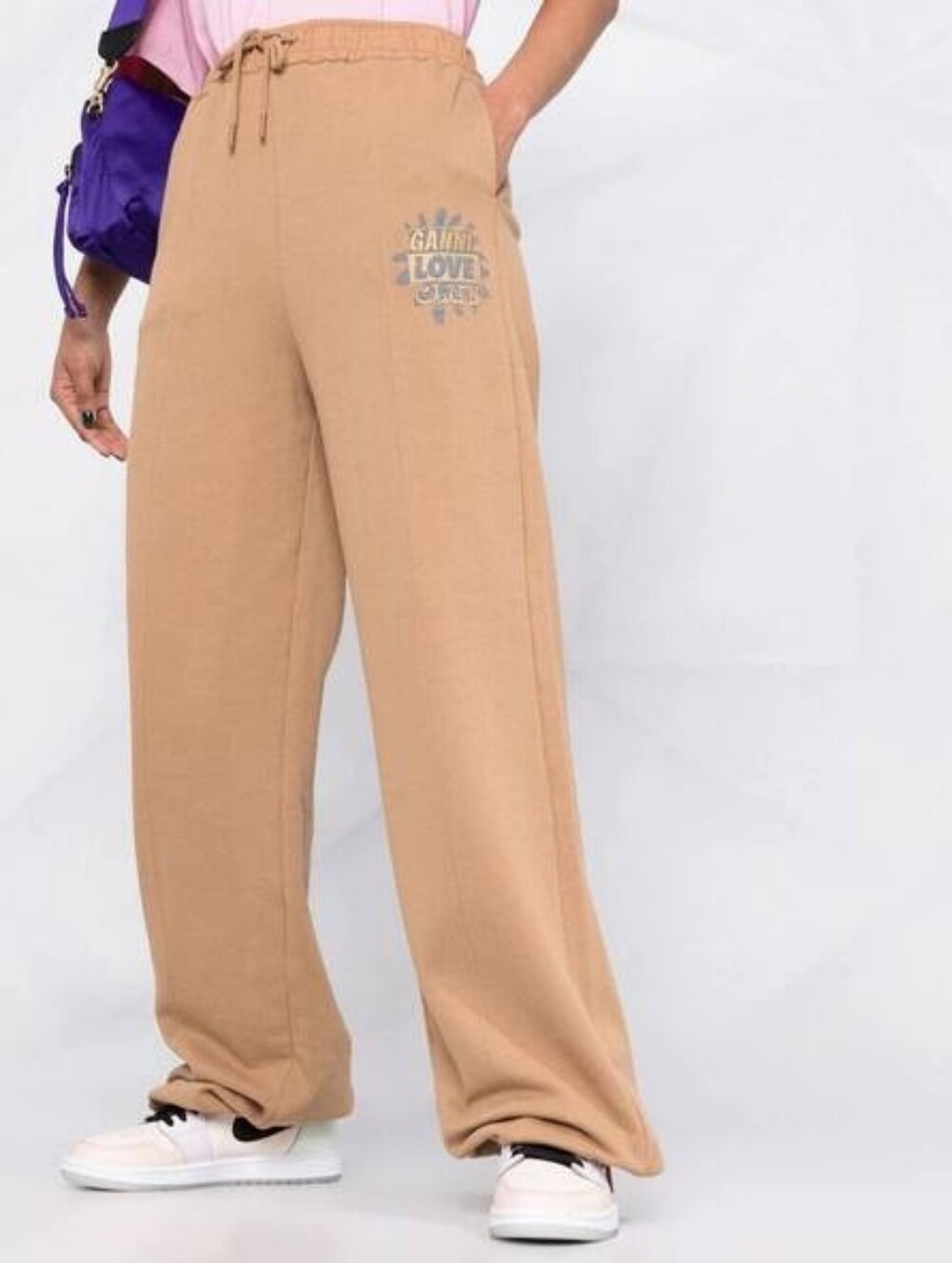 Ganni Love Club Drawstring Sweatpants